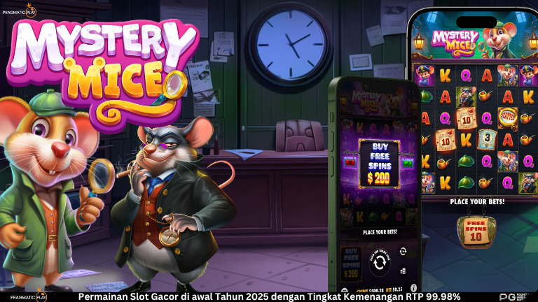 Mystery Mice: Petualangan Tikus Detektif dalam Dunia Slot Online