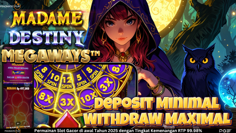 Madame Destiny Megaways: Slot Online Bertema Ramalan