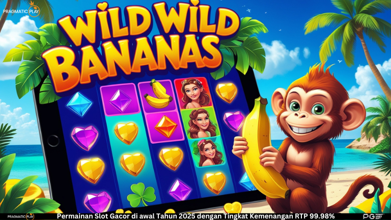 Wild Wild Bananas: Slot Online Bertema Monyet Penuh Keceriaan
